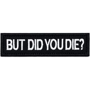 You're Killing Me Smalls Morale Tactical Patches 4 * 1inches,Removable Embroidered Tag Hook Fastener, Funny Patch,Patches for Tactical Backpack,Clothing (Black2)