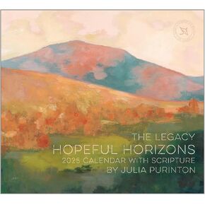 2025 Wall Calendar-Hopeful Horizons (13.66" x 12")