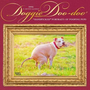 BrownTrout, Doggie Doo Doo 2025 Wall Calendar