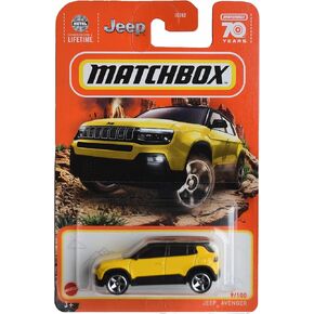 Matchbox Jeep Avenger, Yellow 9/100