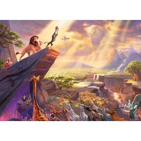 Ceaco - Thomas Kinkade - Disney - The Lion King - 1000 Piece Jigsaw Puzzle