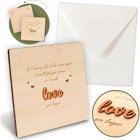 Wooden Cat Memorial Card - Pet Sympathy Card for Cats, Loss Of Cat Sympathy Gift, Bereavement Gifts for Loss Of Pet, Death of Cat Condolences Cards Bulk, Pets Passing Away Remembrance Gift