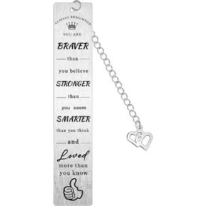 Inspirational Bookmark for Daughter Son Sister Graduation Christmas Birthday Gift Bookmark Reading Gift for Book Lovers Bookmark