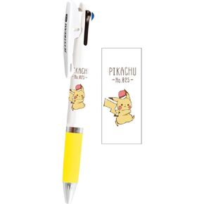 Kamiojapan 302833 Pokemon Pikachu Jetstream 3 Color Ballpoint Pen, 0.5, Good Night