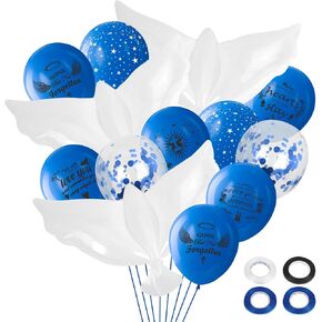 60 PCS Memorial Balloons to Release in Sky Funeral Remembrance 3 White Dove Heaven Balloon 57 Purple Memorial Balloons Ribbons for Celebration of Life Decoration, Rest in Peace, Anniversary