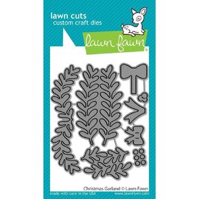 Lawn Cuts Custom Craft Die-Christmas Garland -LF2688