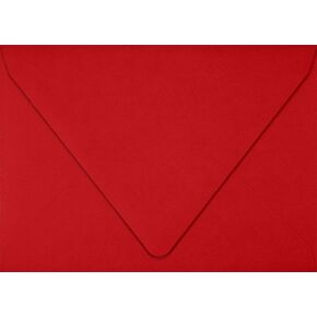 LUXPaper 4Bar A1 Contour Flap Invitation Envelopes | 3 5/8" x 5 1/8" | Holiday Red | 60lb. Text | 50 Qty