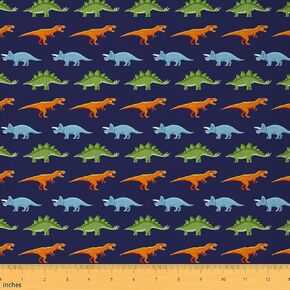Western Cowboy Decorative Waterproof Outdoor Fabric 1 Yard for Chairs, Western Fabric by The Yard Vintage Western Cowboy Upholstery Fabric for Brown Farmhouse Outdoor Fabric