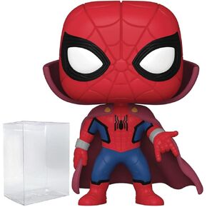 Spider-Man POP Marvel: What If? - Zombie Hunter Funko Pop! Vinyl Figure (Bundled with Compatible Pop Box Protector Case), Multicolor, 3.75 inches