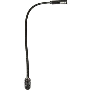 18XR-4-LED 18 inch Gooseneck LED Light with Right-Angle 4-Pin XLR Connector