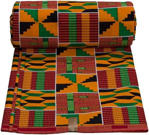 2021 New Fabric 6 Yards Pattern New Print Fabric Ankara African Fabric 24FS1380 in Kuwait