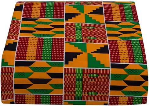 2021 New Fabric 6 Yards Pattern New Print Fabric Ankara African Fabric 24FS1380 in Kuwait