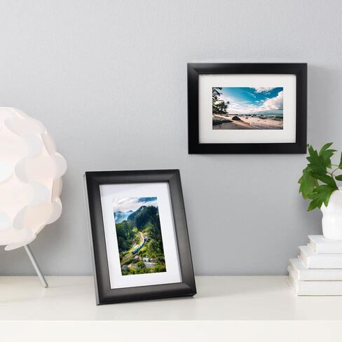 Picture Photo Frame Diversion Safe, Organizer for safe storage of valuable and small items, Security Safe Box for Money Cash Jewelry 4x6 Inch Black in Saudi Arabia
