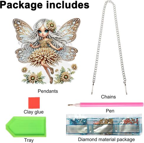 Diamond Painting Pendant Diamond Art Wind Chimes Diamond Art Special Shaped Crystal Suncatcher Garden Wind Chimes Diamond Art Suncatchers Garden Chimes Diamond Art Decor Spirit in Saudi Arabia