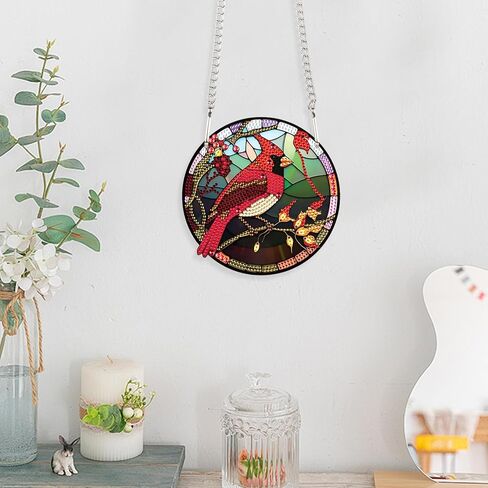 الماس اللوحة قلادة الماس الفن الرياح الدقات الماس الفن الخاص على شكل كريستال Suncatcher حديقة الرياح الدقات الماس الفن Suncatchers حديقة الدقات الماس الفن ديكور الروح in Kuwait