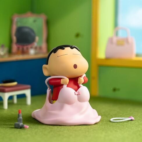 52TOYS تلوين شينشان الحياة اليومية سلسلة 3، 1 قطعة عمل الشكل لعبة تحصيل Kawaii الإبداعية هدية غرفة ديكور سطح المكتب الديكور 3.3 بوصة، هدية لحفلة عيد ميلاد in Kuwait