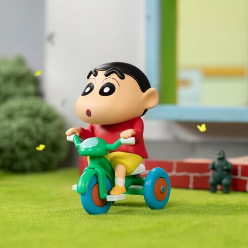 52TOYS تلوين شينشان الحياة اليومية سلسلة 3، 1 قطعة عمل الشكل لعبة تحصيل Kawaii الإبداعية هدية غرفة ديكور سطح المكتب الديكور 3.3 بوصة، هدية لحفلة عيد ميلاد in Kuwait