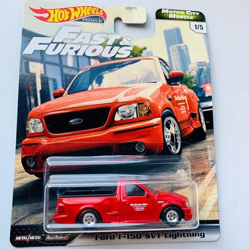 Hot Wheels Premium 2020 Motor City Muscle F&F, red Ford F-150 SVT Lightning in Saudi Arabia
