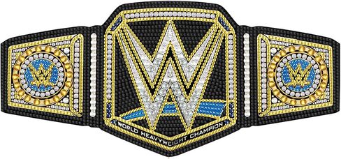 DIY Belt Diamond Art Painting Ornament Kit, 5D DIY Diamond Waistband Universal Champion Diamond Art Acrylic Belt for Men Women for Xmas Home Desktop Decoration Ornament Gift in Saudi Arabia