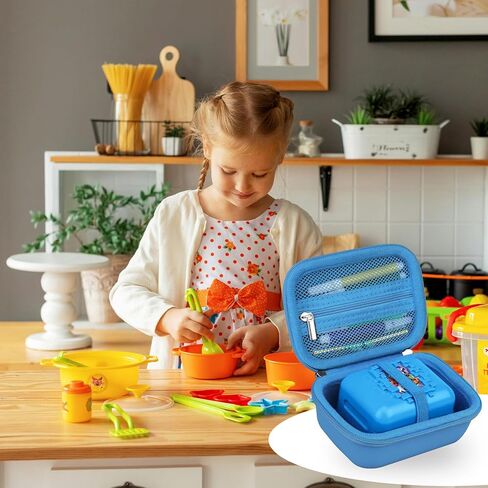 Hard Case for Bitzee Disney Interactive Toy/Bitzee Magicals Toy/Bitzee Toy Digital Pet for Kids, Electronic Pets Travel Storage Bag Box Holder, Mesh Pocket fits Batteries, Black+Purple in Kuwait