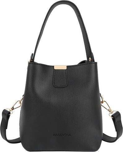 LABANCA Women Retro Alligator Bucket Bags Crocodile Pattern Designer Shoulder Bag Ladies PU Purse Crossbody Wallet Bag in Kuwait