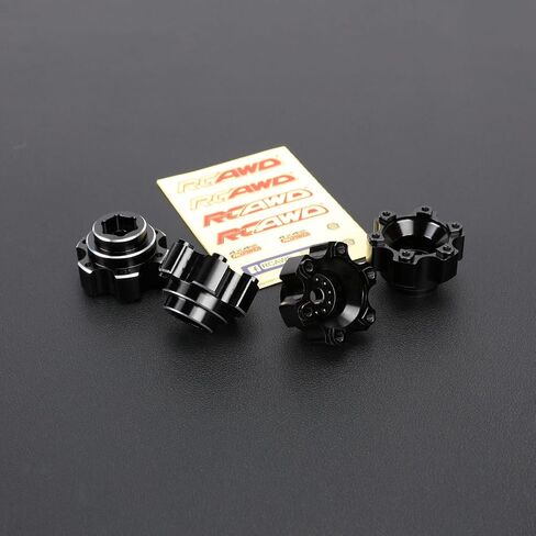 RCAWD for Pro-Line 1/10 6x30 إلى 12 مللي متر محولات سداسية لعجلة الألومنيوم (عريضة) ترقيات الأجزاء #PRO633701 in Saudi Arabia