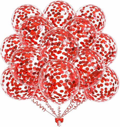 50pcs Gold Black Foil Confetti Balloons,12 inch Latex Balloon with Gold Black Confetti Inside for Birthday Family Party Graduation Decorations in Kuwait