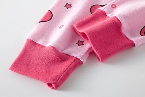 مجموعة ملابس نوم للفتيات من Little bety 100% قطن يونيكورن للفتيات والقطط Pjs بأكمام طويلة للأطفال على شكل بومة in Kuwait