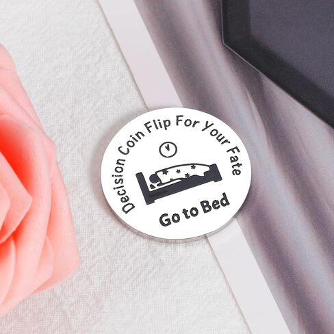 Valentines Gifts for Him Her Girlfriend Boyfriend Funny Stocking Stuffers for Teenage Boy Girls Gifts Idea Christmas Women Men Double-Sided Decision Coin for Daughter Son TV Lovers Friends Birthday in Saudi Arabia