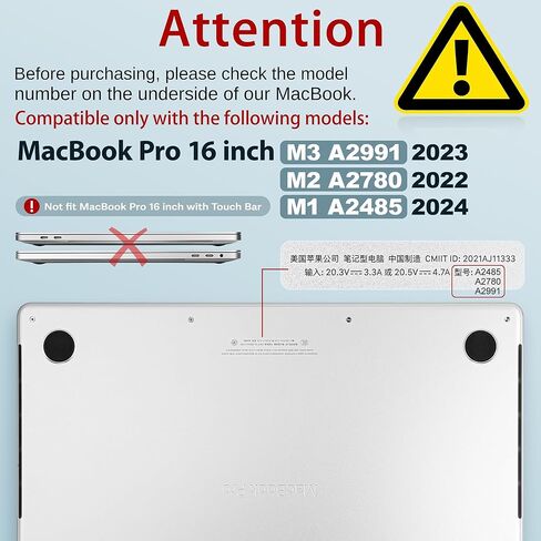 for MacBook Pro 16 inch Case 2021 2022 2023 2024 Release A3186 A3403 M4 A2991 M3 A2780 M2 A2485 M1 Pro/Max, Hard Shell Case with Screen Protector & Keyboard Cover, DJ Turntable in Saudi Arabia