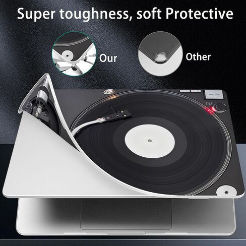 for MacBook Pro 16 inch Case 2021 2022 2023 2024 Release A3186 A3403 M4 A2991 M3 A2780 M2 A2485 M1 Pro/Max, Hard Shell Case with Screen Protector & Keyboard Cover, DJ Turntable in Saudi Arabia