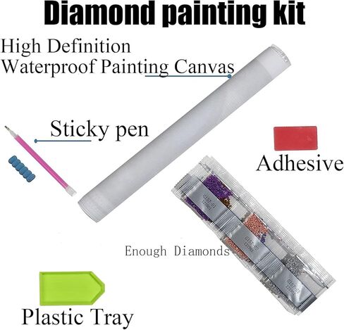 JFYHAB 5D حذاء الماس الفن الحلي مجموعات، منزل DIY الماس الفن اللوحة الماس الفن عيد الميلاد 5D منزل الماس الفن الثلج الماس الفن مجموعات الصورة الحرفية لديكور جدار المنزل 12 بوصة in Kuwait
