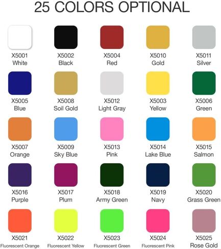 Xinart White Iron on Vinyl Roll 12"x5ft Heat Transfer Vinyl for Shirts, White HTV Vinyl Iron on Vinyl Easy to Cut & Weed for Heat Vinyl Projects-X5001… in Saudi Arabia