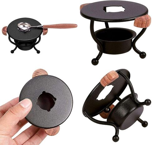 CRASPIRE Wax Seal Kit Wax Melt Furnace Wax Stamp Melter with Melting Spoon 100pcs Sealing Wax Beads 5pcs Candles Wax Seal Spoon Holder for Melting Wax Seal Beads for Envelope Invitations Wedding Seal in Saudi Arabia