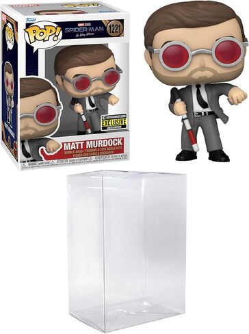 فانكو بوب! Spider-Man: No Way Home - Matt Murdock مع Brick Entertainment Earth حصريًا مع واقي العلية الخاص ببايرون in Saudi Arabia
