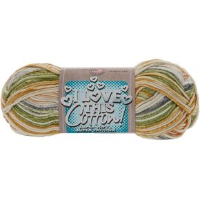 I Love This Yarn 4 - Medium Yarn for Crocheting & Knitting – 153 Yards of Cotton Yarn for Crocheting Blankets, Hats, & More – Craft Supplies for Handcrafting Accessories, Harvest Hues