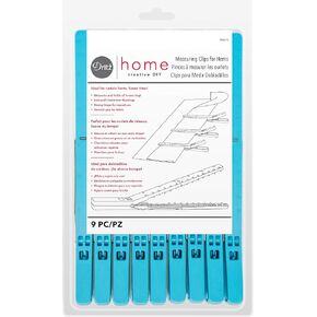 Dritz Home 44079 Measuring Clips, 8.125 x .5-Inch (9-Piece)