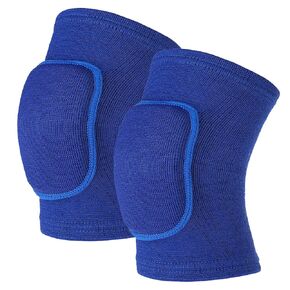 Sibba Kids Knee Pad, Breathable Elastic Knee Brace, Anti-Slip Padded Sponge Knee Protector for Volleyball Dance Running Skating Basketball Football Sports(Pink)