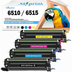 Phaser 6510 Workcentre 6515 Drum Cartridge Replacement for Xerox 108R01420 108R01419 108R01417 108R01418 Drum Unit for Xerox Phaser 6510 Workcentre 6515 Printer Drum