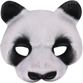 Holibanna 1Pcs Halloween Animal Mask Panda Mask Costume Party Cosplay Props Accessory