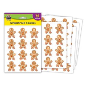 Teacher Created Resources Gingerbread Cookies Stickers (TCR6945)