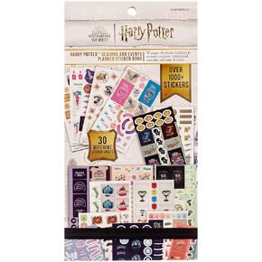 Conquest Journals Harry Potter Seasons and Events Sticker Book for Planners, Journals and Projects, 30 Pages, Over 1,000 Stickers, Celebrate Holidays and Events and Manage Your Tasks