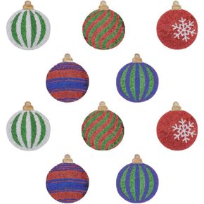 FINGERINSPIRE 10Pcs Christmas Light Bulb Patch 5 Colors Light Bulb Sequin Patches Polyester Bulb Beaded Applique Paillette Sew on/Iron on Patches Christmas Bulb Glitter Sequin Applique for DIY Craft