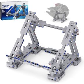 Display Stand Compatible with Lego 75389, Vertical Millennium Display Bracket Sturdy Falcon Building Kit with Clearer Instructions, Great Gifts for Fans, Adults, Kids (216 PCS)
