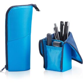 KOKUYO Neo Critz Pen Case, Regular Size, Blue x Navy, Japan Import (F-VBF180-3)