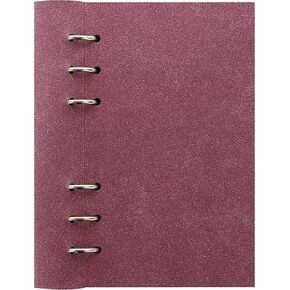 Filofax Clipbook, Personal Size, Architexture Collection, Refillable Notebook, 5.375" x 6.875", Terracotta (B143005)