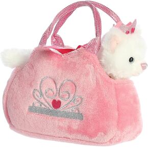 Aurora® Fashionable Fancy Pals™ Princess Kitten™ Stuffed Animal - On-The-go Companions - Stylish Accessories - Multicolor 8 Inches