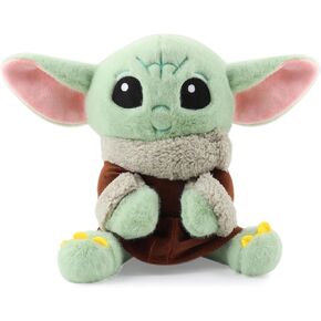 Baby Yoda Plush Toys Stuffed Baby Yoda Plush Cute Yoda Doll for Child Stuffed Animals Travel Toys for Kids（10 inch）