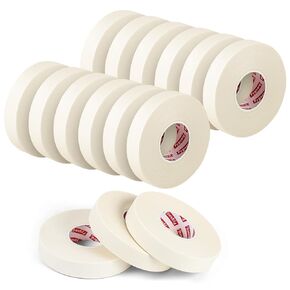 Masking Tape 0.7 Inch Wide,15 Rolls Masking Tape Bulk Beige White Masking Tape, General Purpose Masking Tape for Labeling Packing DIY Crafts, Home Use(810Yd Long Total)