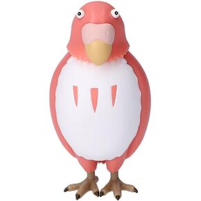 ensky - The Boy and The Heron - UN-01 Yes Nod Tilting Figure The Parakeet (Red), Studio Ghibli Official Merchandise